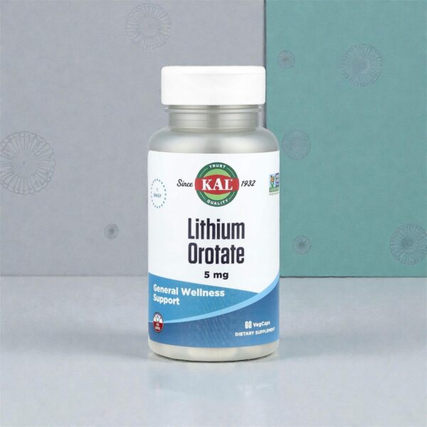 Lithium Orotat / 120 Kapseln à 5 mg