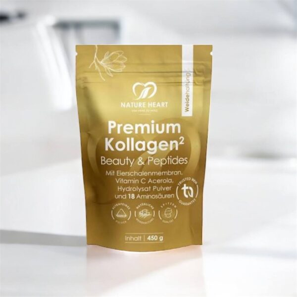Premium Kollagen - (Typ I, II, III)  Sonderpreis  (Du sparst 21%)